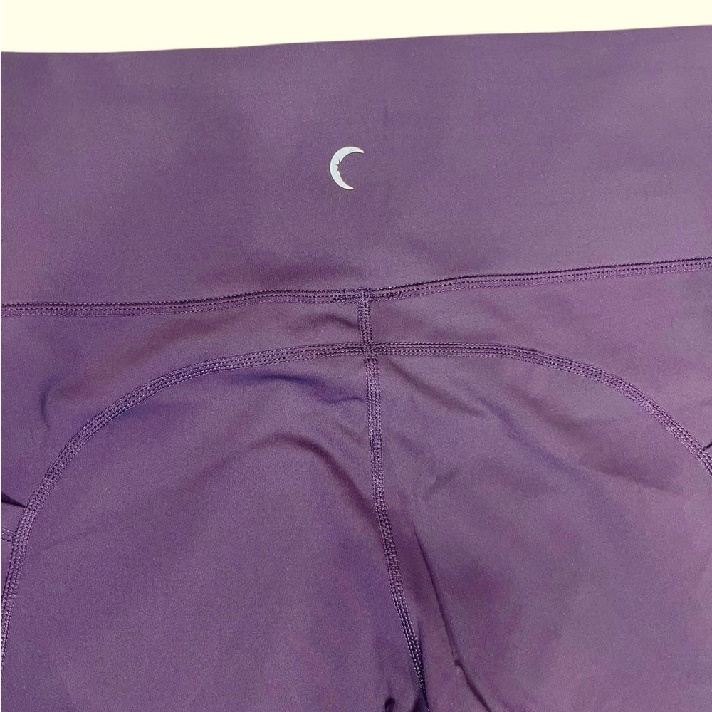 Zyia Active Plum Pocket Capri Leggings High-Rise Women’s Size 14/16 - Picture 6 of 9